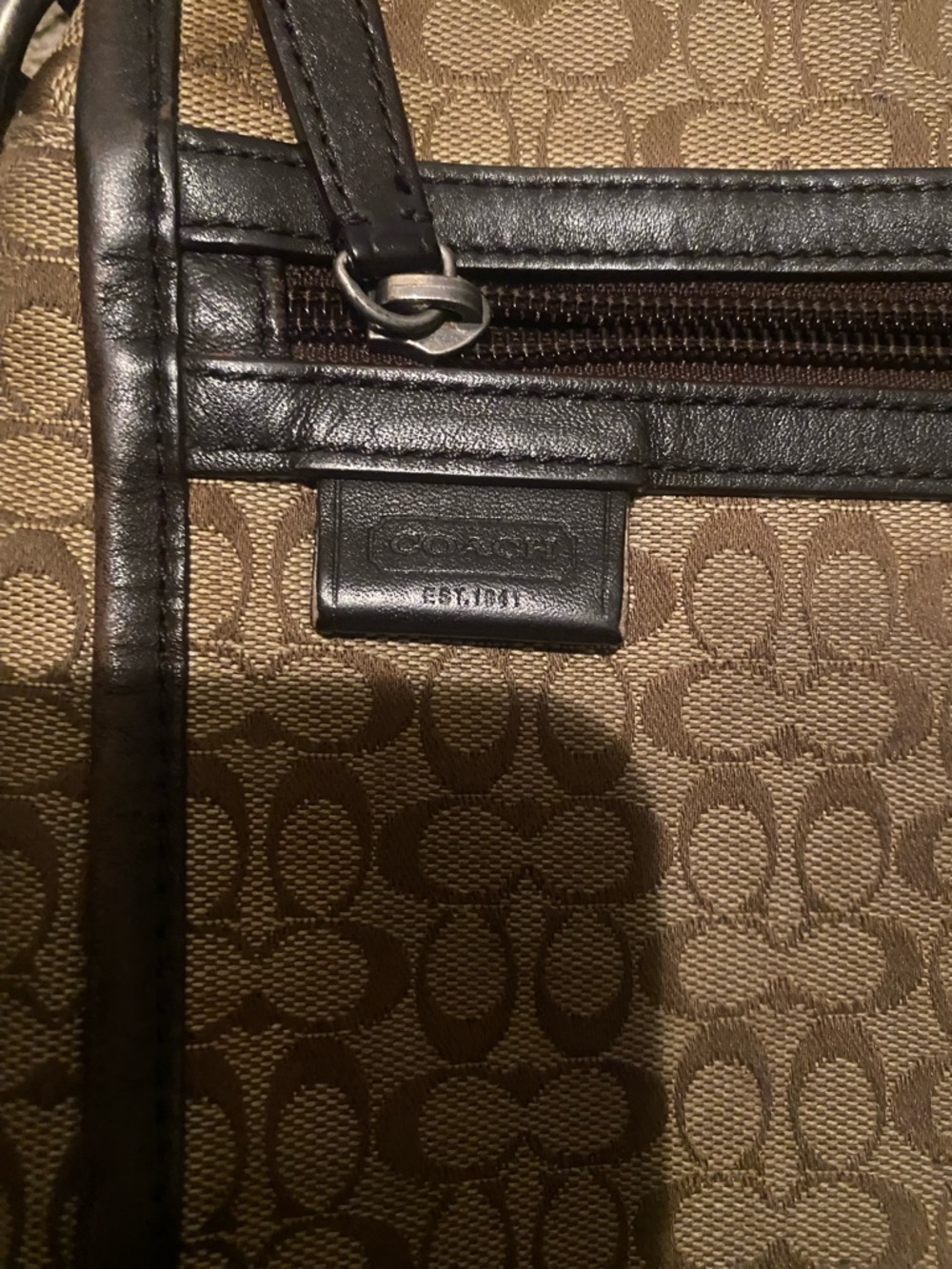 COACH Crossbody Shoulder Bag in Brown - Picture 3 of 6